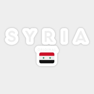 Syria flag, syrian flag Sticker